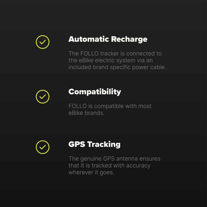 Follo 4G GPS Tracker – Smart Location Tracking for Your Ride