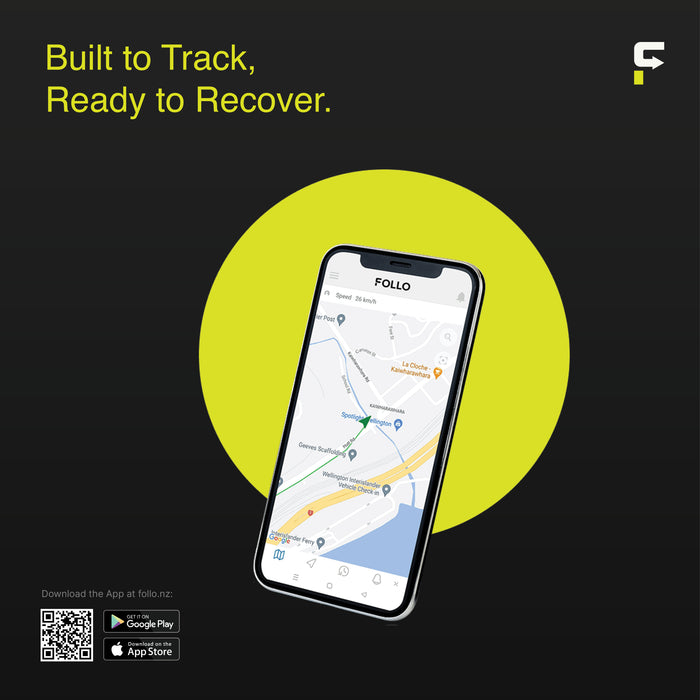 Follo 4G GPS Tracker – Smart Location Tracking for Your Ride