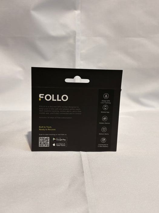 Follo 4G GPS Tracker – Smart Location Tracking for Your Ride