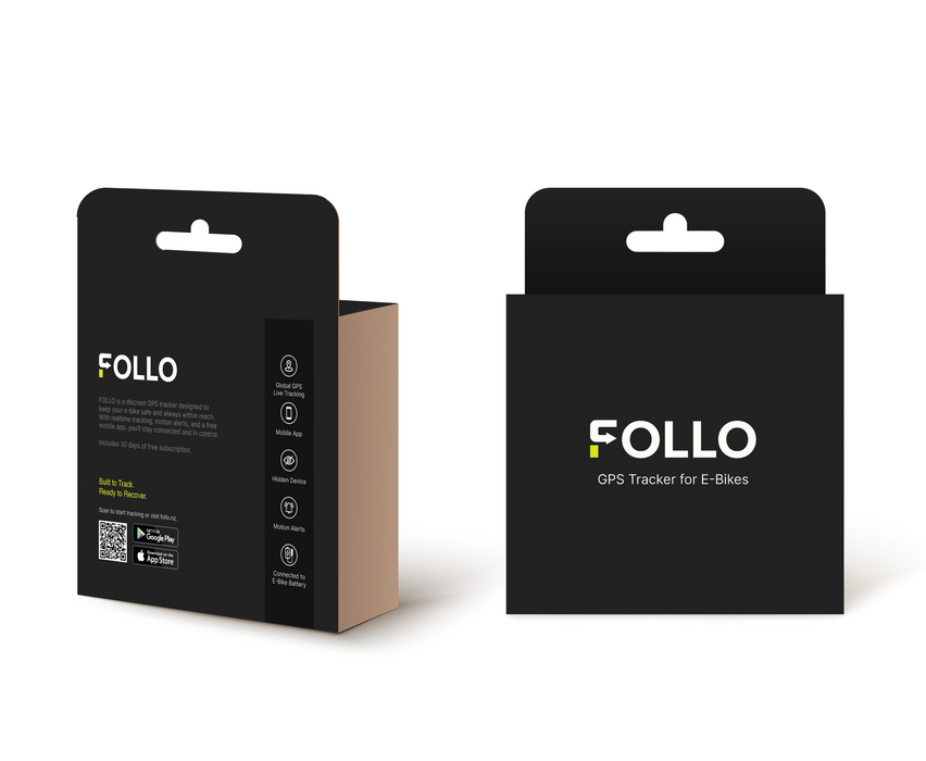 Follo 4G GPS Tracker – Smart Location Tracking for Your Ride