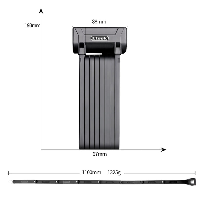 ETook Folding Scooter Lock  - Large