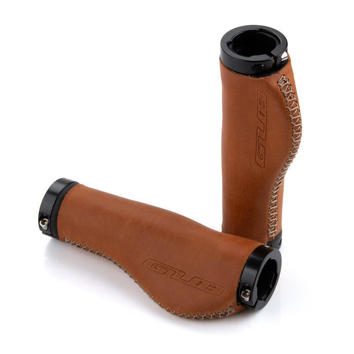 Cowhide Leather Handlebar Grips