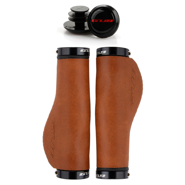 Cowhide Leather Handlebar Grips