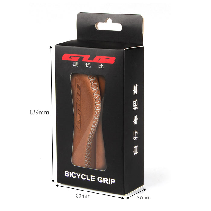 Cowhide Leather Handlebar Grips