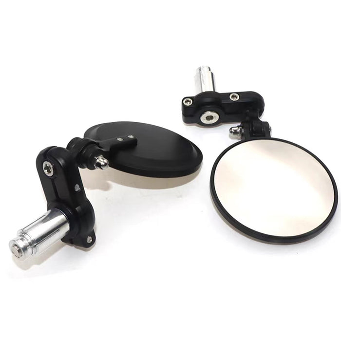 Bar-End Rear View Mirrors - Round (BM110)