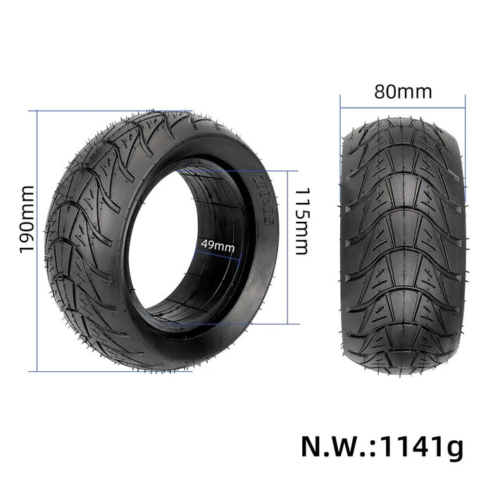8x3 Solid Tyre (Rear: Skywalker 8s)
