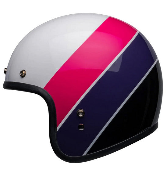 Bell CUSTOM 500 Riff Gloss Pink/Purple — STORM RIDES