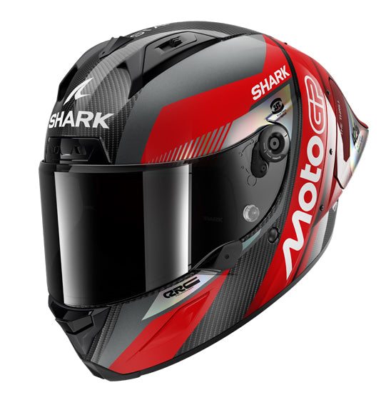 Shark AERON GP FIM RACING #2 MotoGP - Carbon Red Chrome