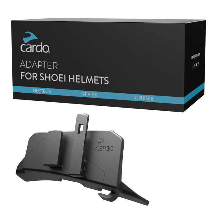 Cardo Adapter for Shoei Gen 2 Helmets: Neotec II, GT-Air II, J-Cruise II