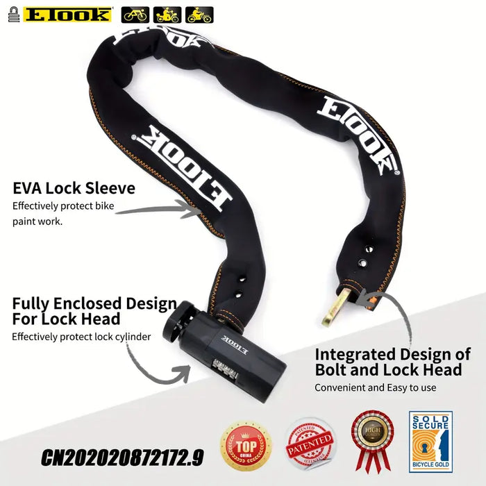 ETOOK Combination Chain Lock