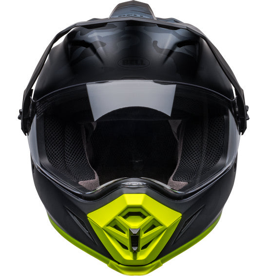 Bell MX-9 ADV MIPS Stealth Camo Matte Black/Hi-Viz Yel