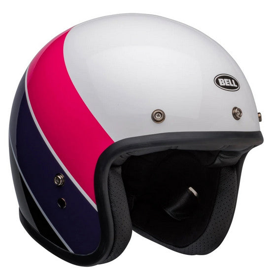 Bell CUSTOM 500 Riff Gloss Pink/Purple — STORM RIDES