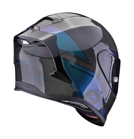 Scorpion EXO-R1 EVO CARBON AIR RALLY - Black/Chameleon