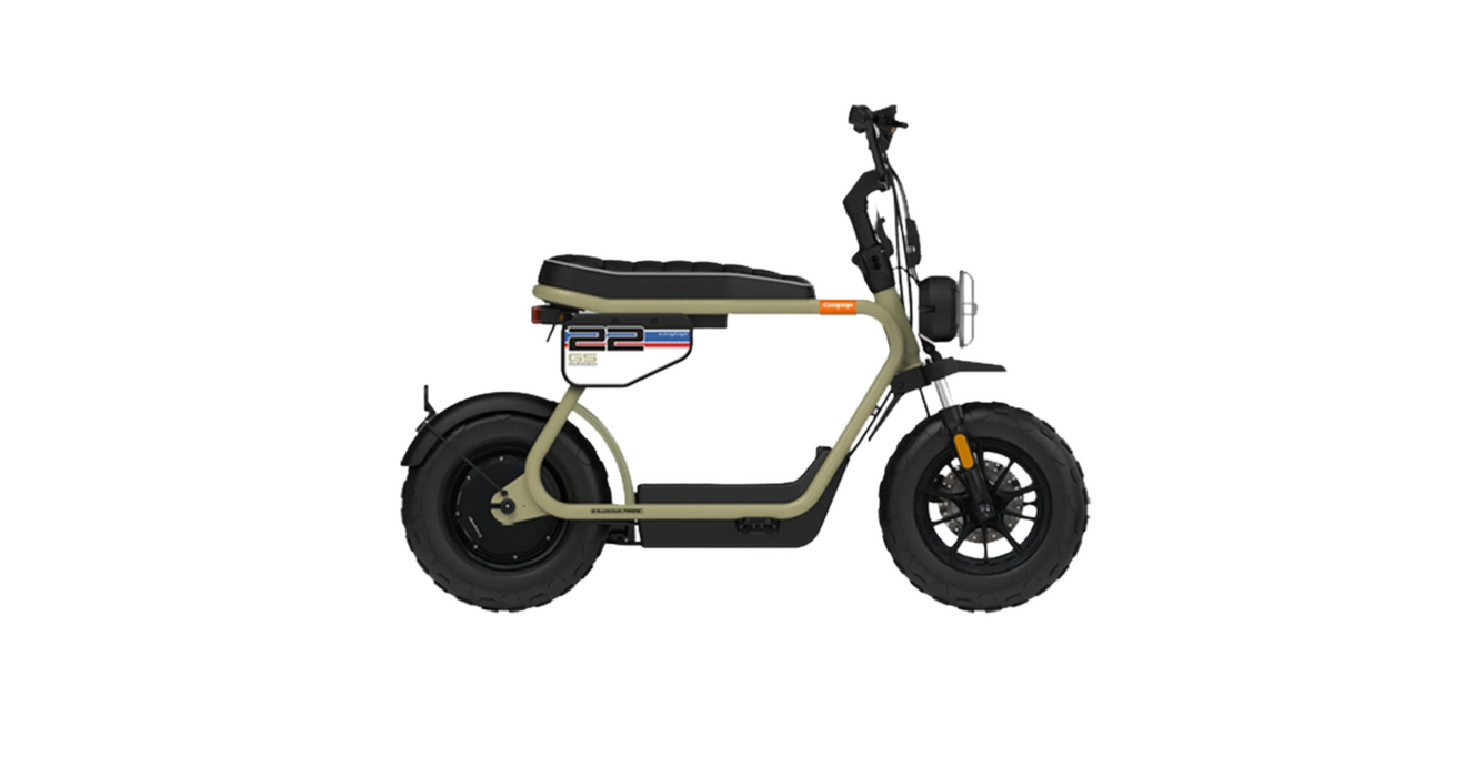 Coopop Rugged GS - Electric Moped - NZ Road Legal