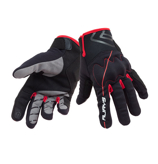 RJAYS TWIST Glove Blk/Red - Lightweight Street