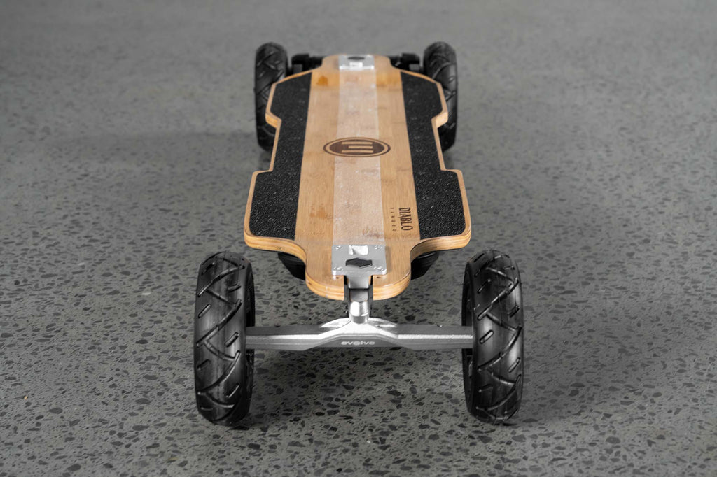 Evolve Diablo Bamboo All Terrain Electric Skateboard