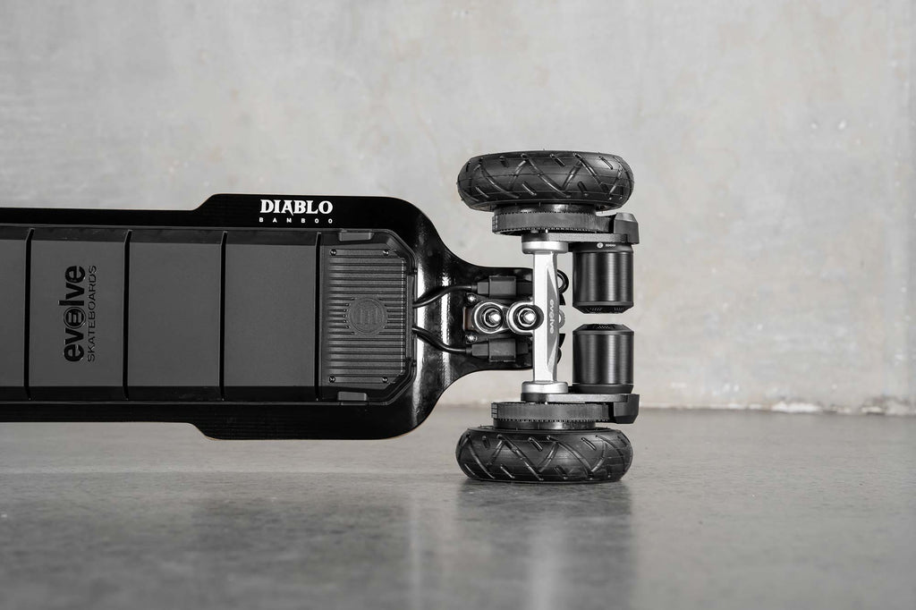 Evolve Diablo Bamboo All Terrain Electric Skateboard