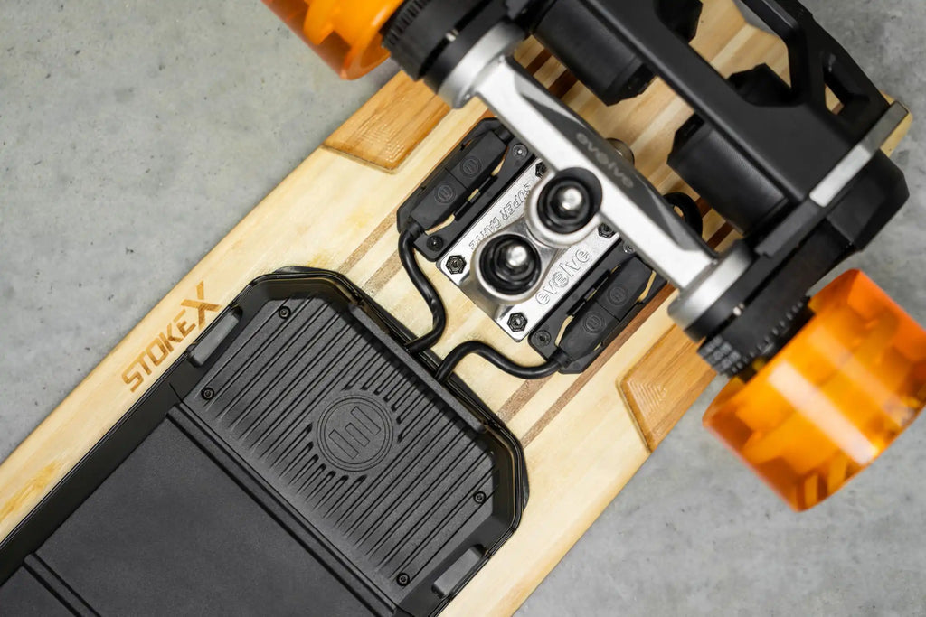 Evolve Stoke X Electric Skateboard - Black 97mm
