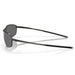 0OO414141410160 Oakley Whisker Sunglasses Carbon Frame with PRIZM Black Lens