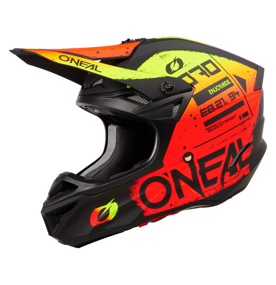 O'Neal 2024 5SRS SCARZ Helmet - Black/Red