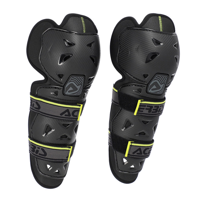 ACERBIS Profile 2 Knee Guards - Black Yellow