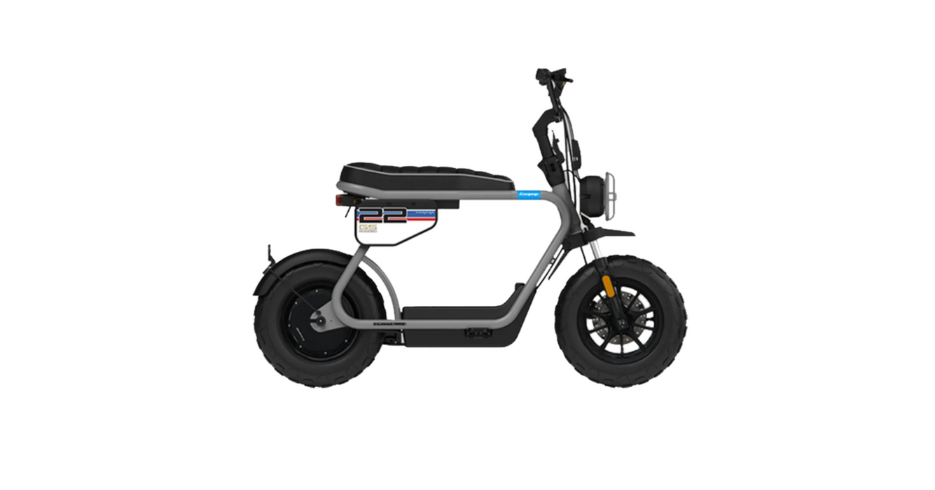 Coopop Rugged GS - Electric Moped - NZ Road Legal