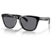 0OO901324-30655 Oakley Frogskins Sunglasses Polished Black Frame with Grey Lens