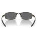 0OO414141410160 Oakley Whisker Sunglasses Carbon Frame with PRIZM Black Lens