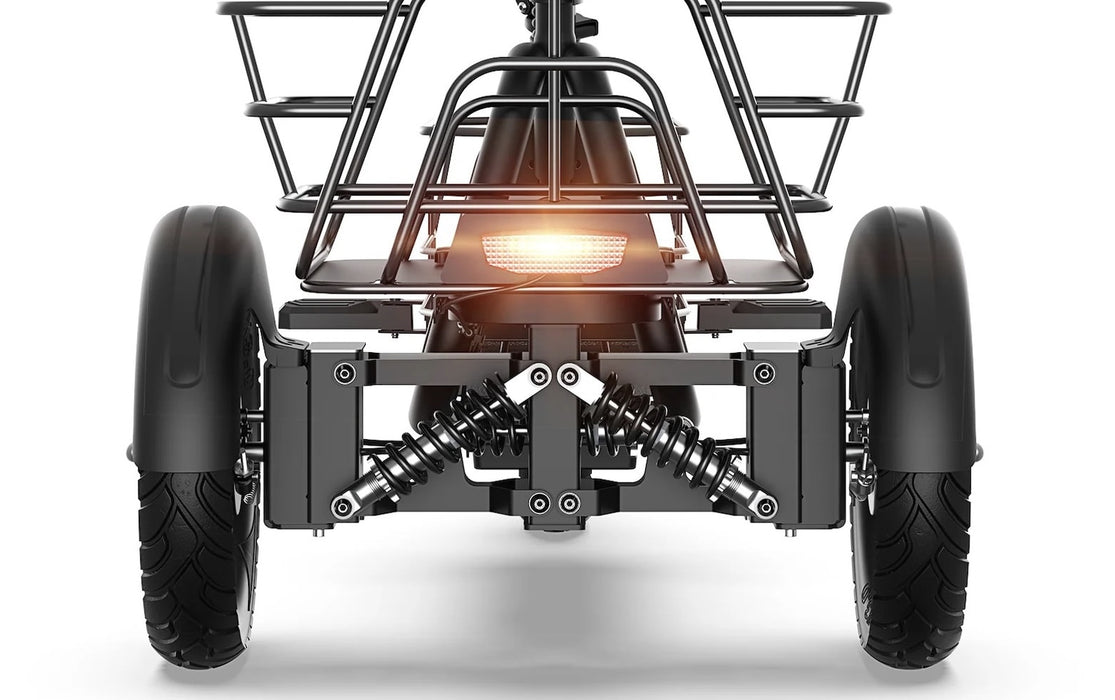 Gyroor C5 Electric Trike - Popular Seated Trike with Dual Baskets 20km/h💥Save $400 - Pre-Order