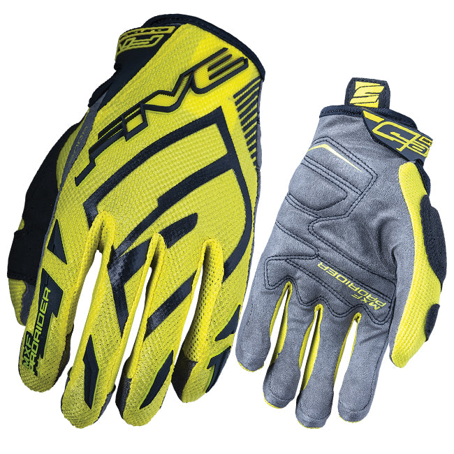 FIVE MXF ProRider S Gloves Yellow Black