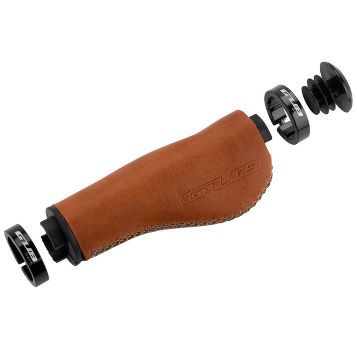 Cowhide Leather Handlebar Grips