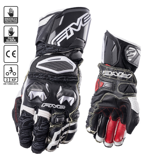FGRFX - RFX Kevlar Race Glove - black white