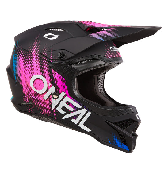 O'Neal 2024 3SRS VOLTAGE Helmet - Black/Pink