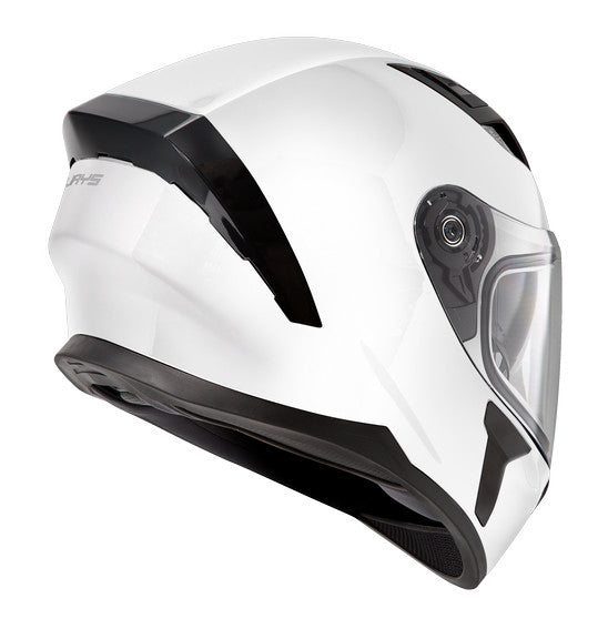 RJAYS APEX III Helmet - Solid Gloss Wht | Internal Sun-Shield