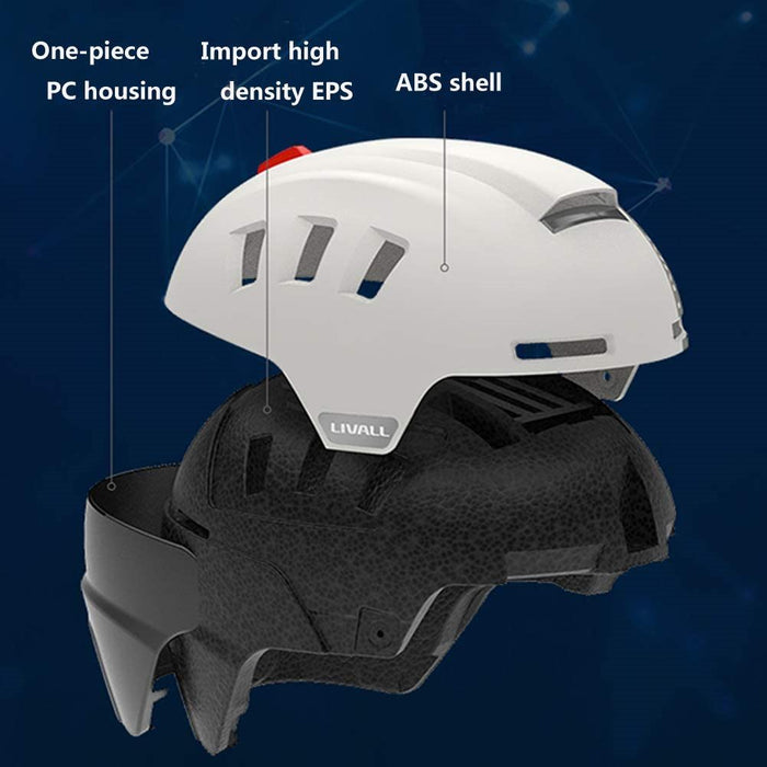 Livall Smart Helmet - RS1 Snowboard & Ski - with Audio