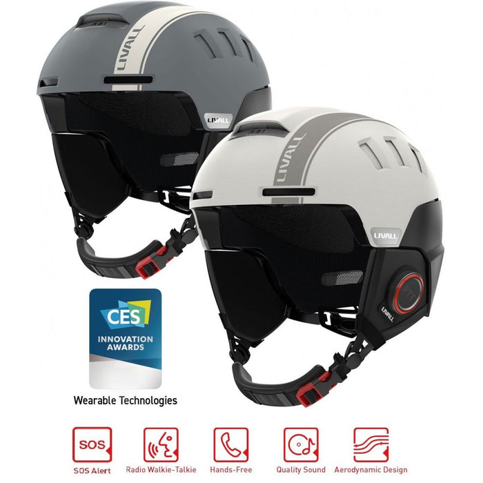 Livall Smart Helmet - RS1 Snowboard & Ski - with Audio