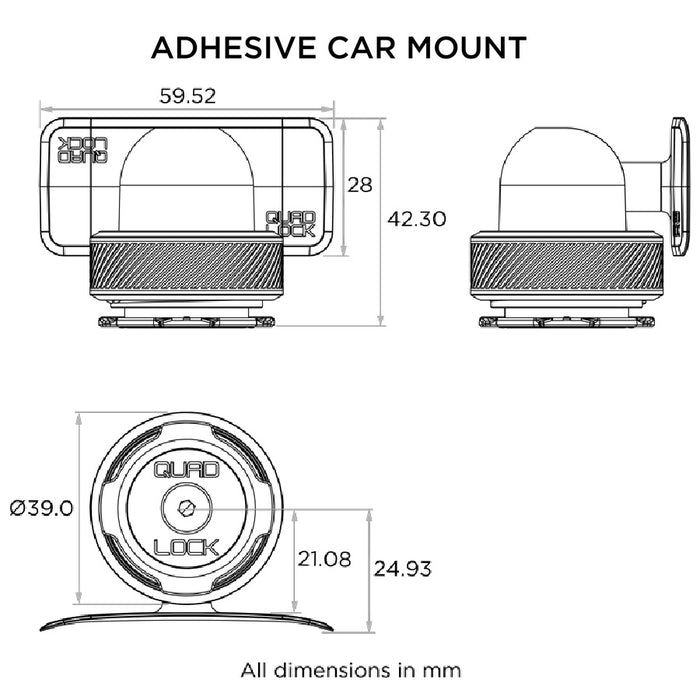 Car - Adhesive Dash_Console Mount (8)