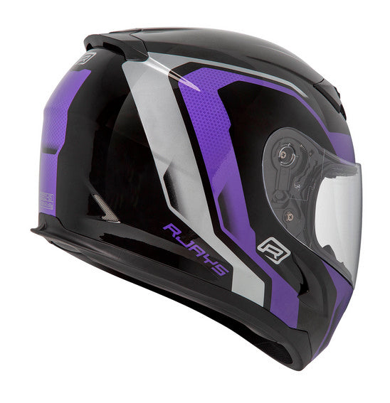 RJAYS GRID Helmet - Gloss Blk/Purple